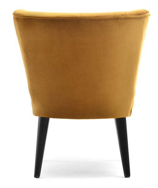 Relaxačné kreslo Arginteno (medová + čierna)