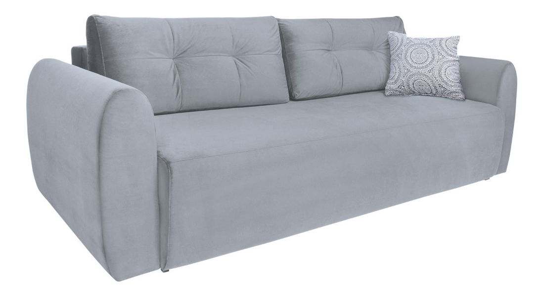 Canapea cu trei locuri Divala Lux 3DL (gri deschis)