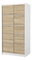 Šatníková skriňa Remea (biela + dub sonoma)