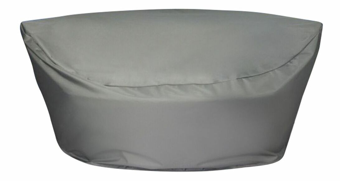 Ochranná plachta na záhradný nábytok 140 x 135 x 80 cm Chuza (sivá)