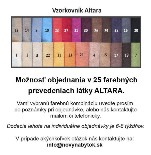 Sedacia súprava Modena Roh+K (P)