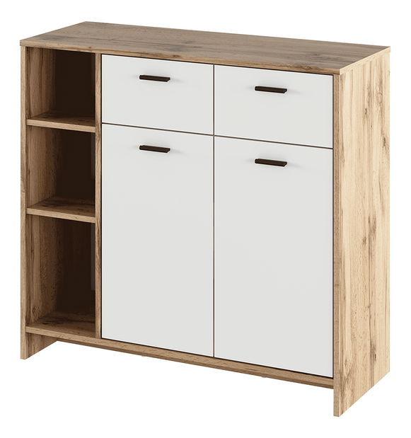Komoda Nappa Typ 1 (dub wotan + biela)