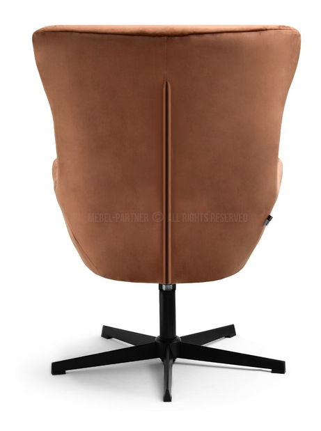 Fotoliu Aaron (cupru + negru)