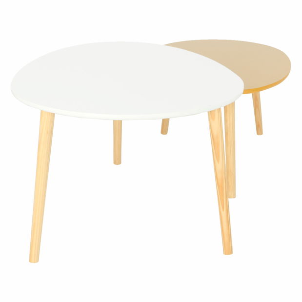 Set 2 kusov konferenčných stolíkov Dablo 