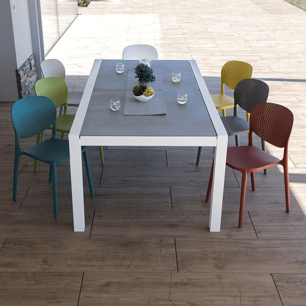 Scaun de grădină Frederica (negru)