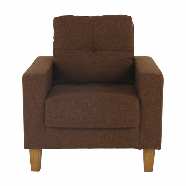 Kreslo Krella (hnedá)