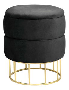 Taburetka Entrena (čierna)