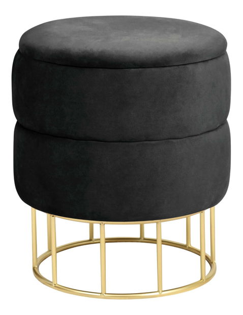 Taburetka Entrena (čierna)