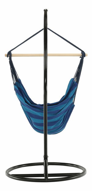 Závesné hojdacie kreslo Nicolaj (modrá)