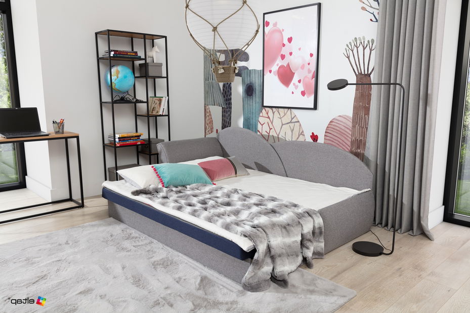 Sofa Agira (zelena + crna) (D)