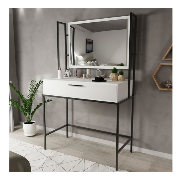 Fésülködőasztal Modem L747 (fehér)