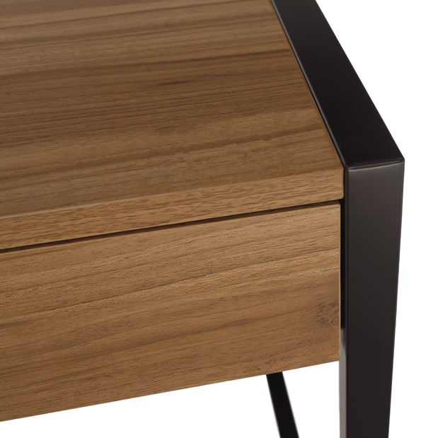 Masă de scris Alyxia Typ 2 (stejar + negru)