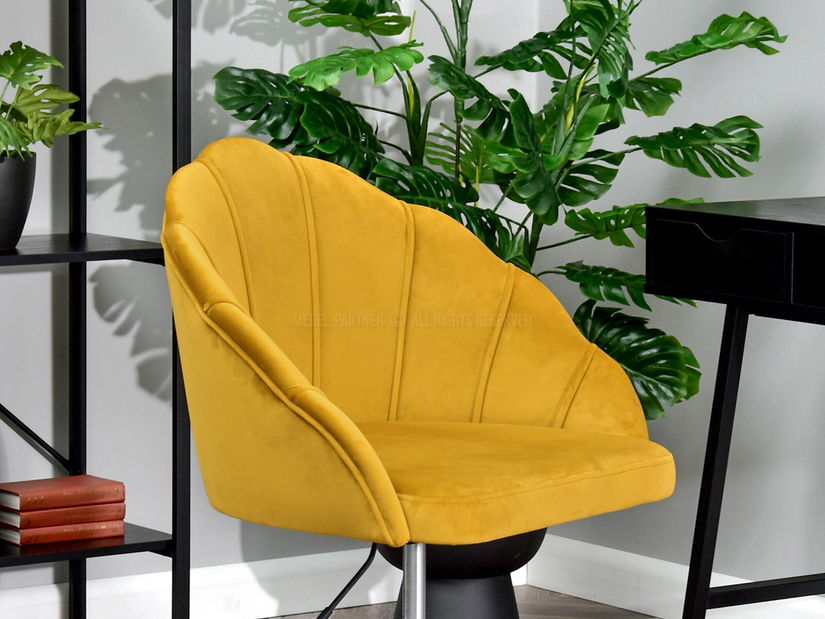 Scaun de birou Leezare (auriu)