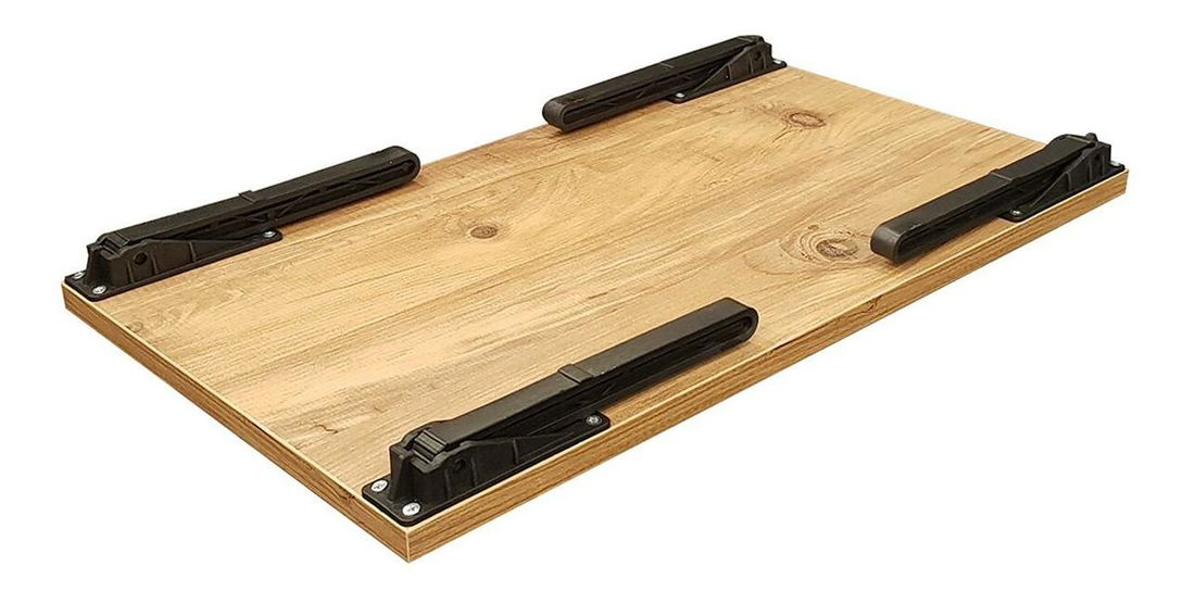 Stalak za notebook Kisosi (crna + atlantski bor)