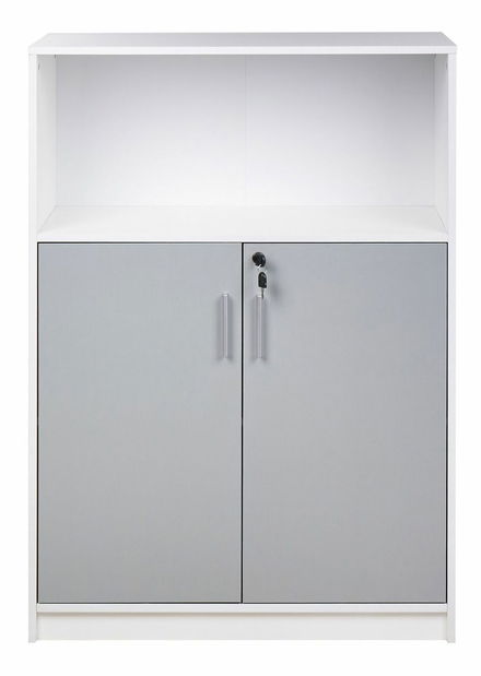 Skrinka Zirkone (sivá + biela) 