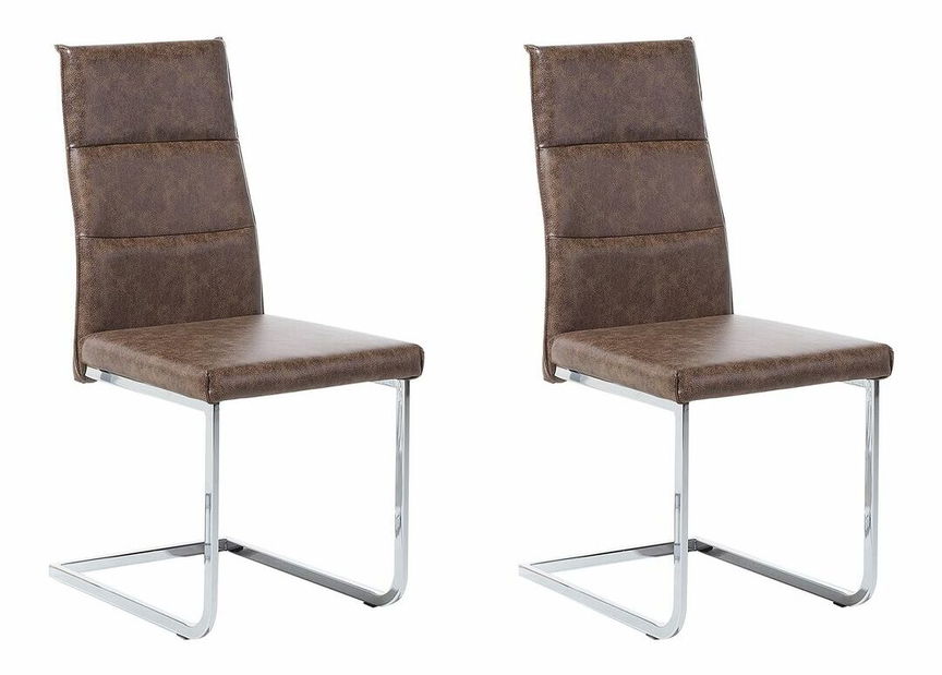 Set 2ks. jedálenských stoličiek Redford (svetlohnedá)