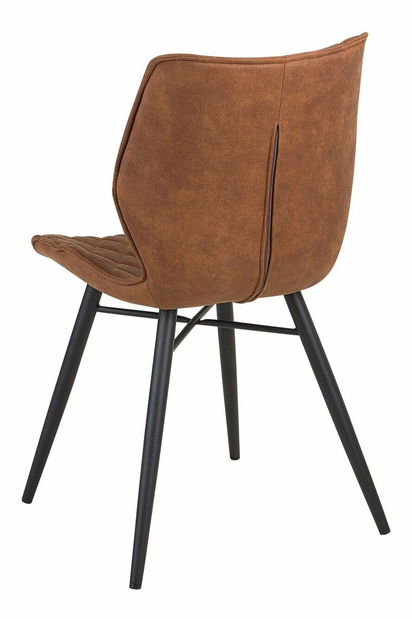 Set 2 buc. scaune pentru sufragerie Lissa (maro auriu)