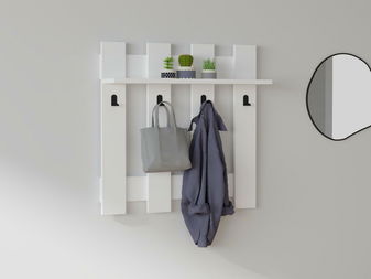 Panel s vješalicama Vodile (bijela)