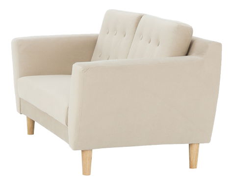 CanaPatrington cu 2 și 3 locuri Sham (Crem)