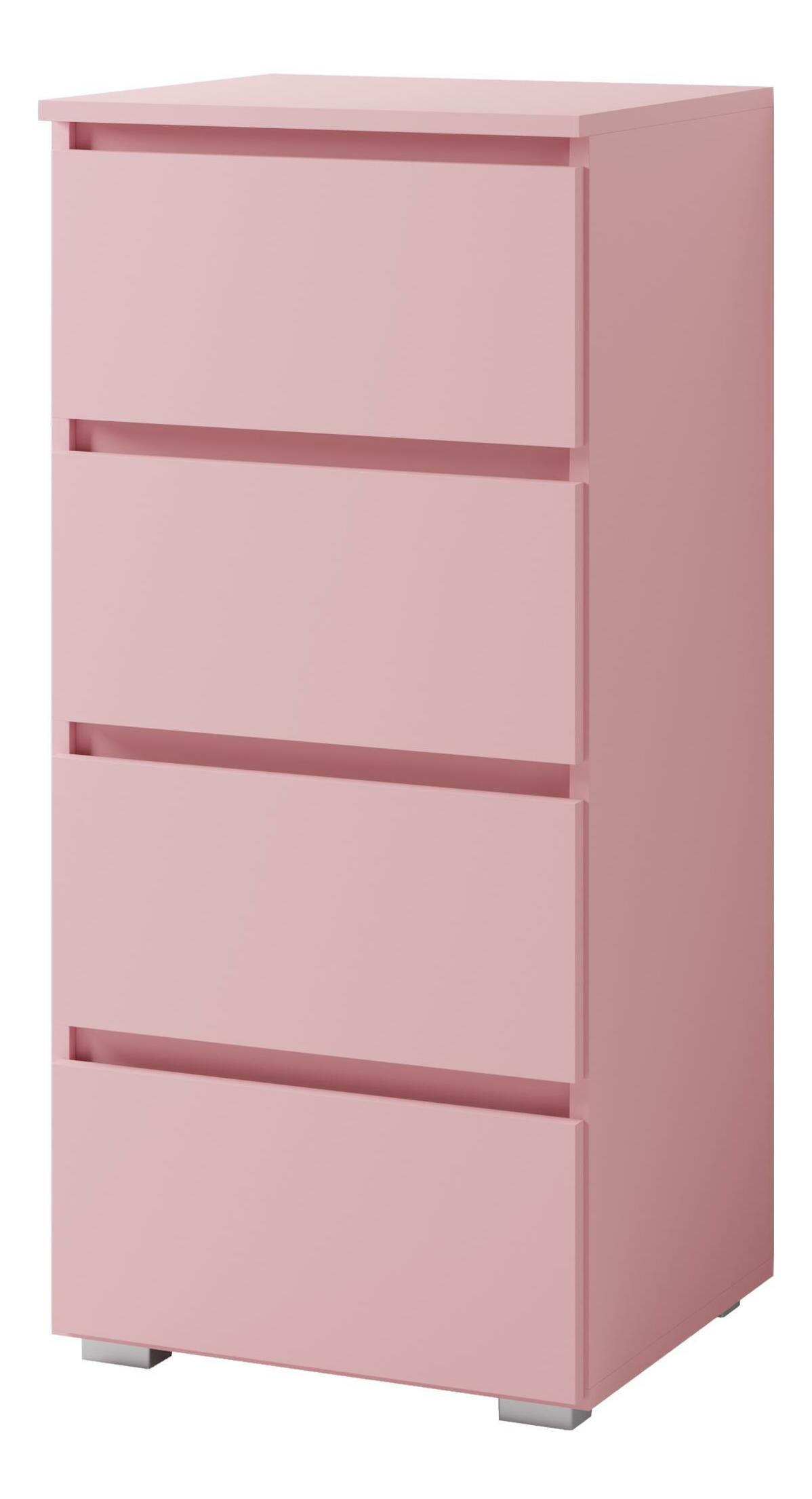 Komoda Cortez C 7 (ružová)