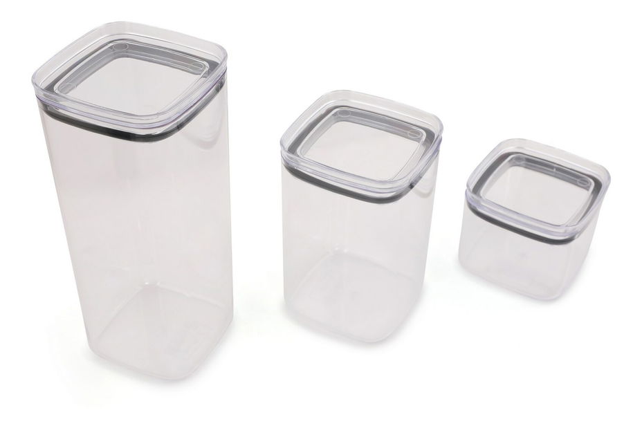 Set recipiente alimente (24 buc.) Boyz 24 (antracit)