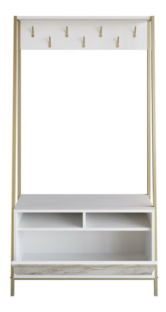 Set za predsoblje Dudulo (bijela)