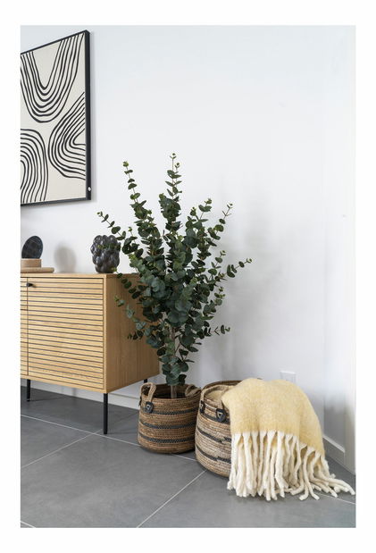 Set 2 ks košíkov Eurelia (prírodná)