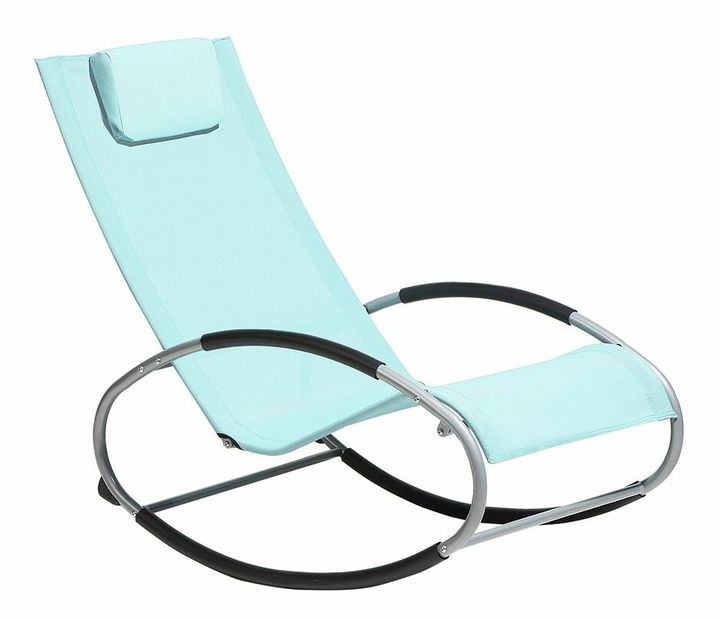 Scaun de grădină Capo (albastru deschis)