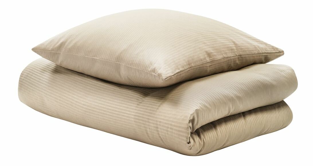 Posteljina 200 x 220 cm Avignini (bež) (u kompletu s jastučnicama)