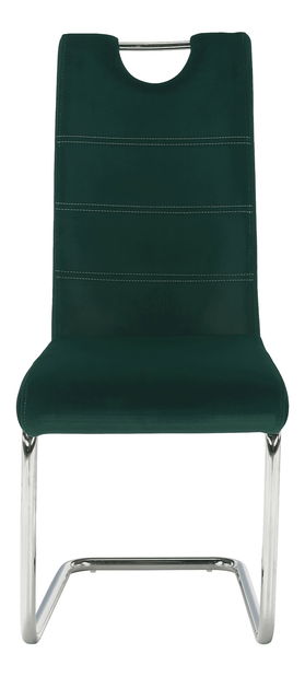 Étkezőszék Canary NEW (smaragd + fényes varrás)