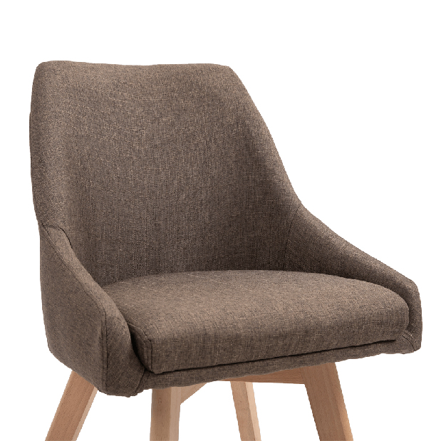 Jedálenská stolička (2 ks) Terra (hnedá) *výpredaj