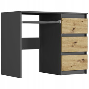 PC asztal Nubro (antracit + artisan) (J)