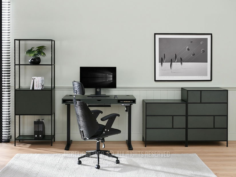 Komód Soren Kom (zöld + fekete)