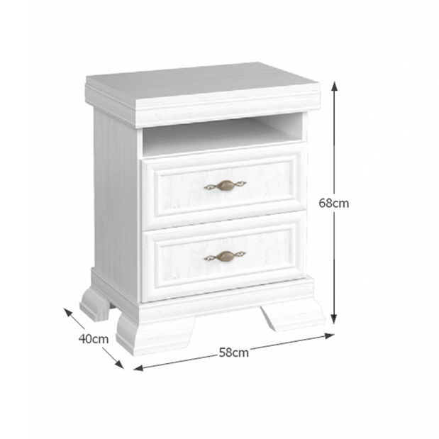 Noćni stolić Kraz KSN (sosna andersen) 