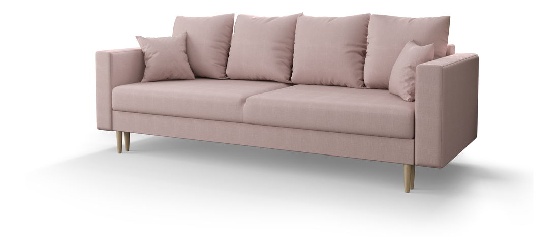 Canapea trei locuri Kinetic (Roz)