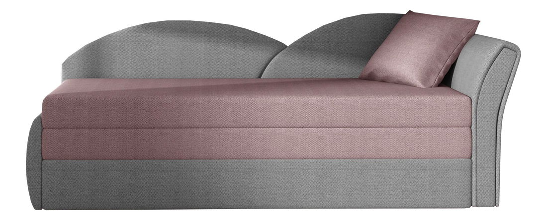 Sofa Agira 13 (siva + ružičasta) (D)
