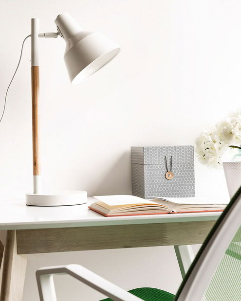 Stolná lampa Aladin (biela)