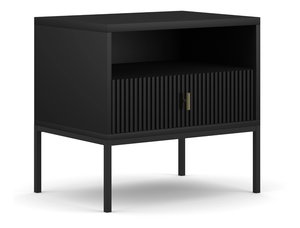 Noćni stolić Militaba (kašmir + crna) 