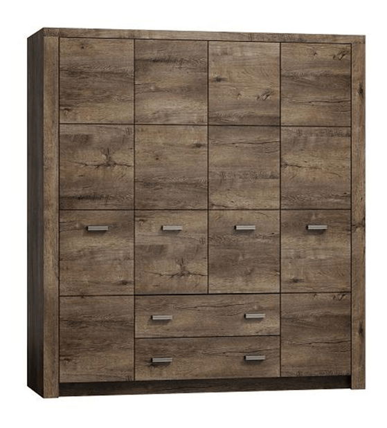 Gardrób Infinity (sötét kőris)