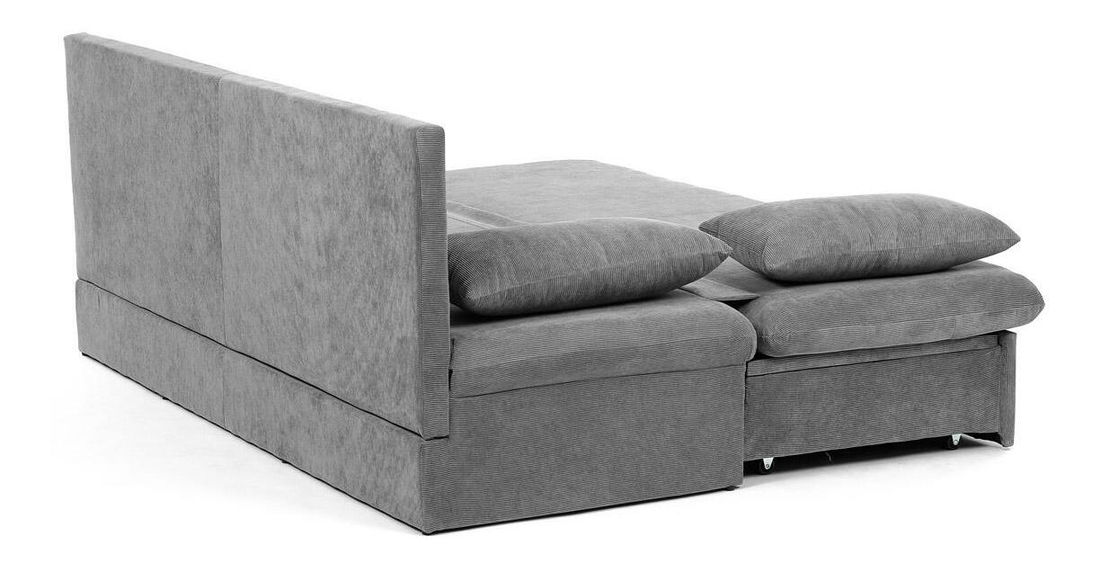 Canapea extensibilă Ajena (gri deschis)