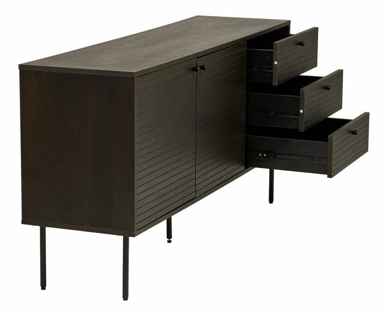 Komoda Ksitina 6 (tamnosmeđa)