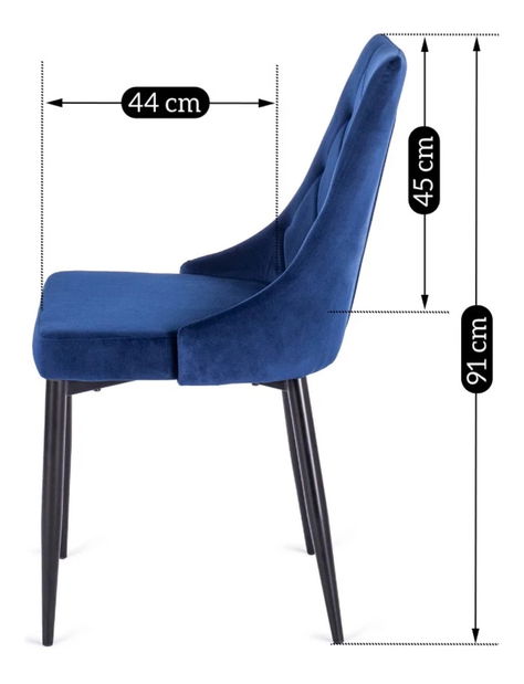 Blagovaonska stolica Catedral (mornarsko plava) 