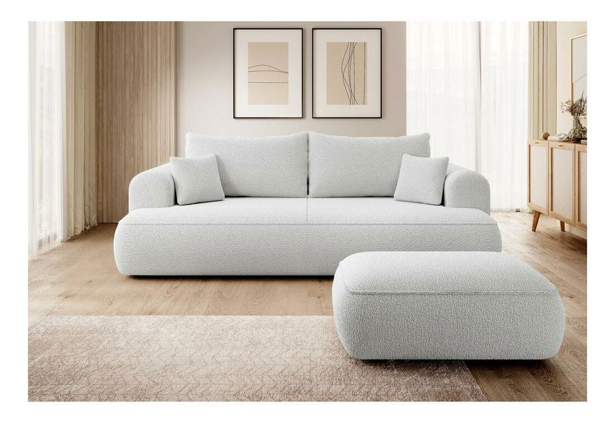 Tabure Olivo T (svijetlosiva + crna)