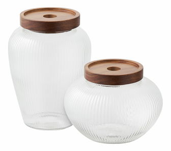 Set de 2 boluri Mavoria (sticlă)