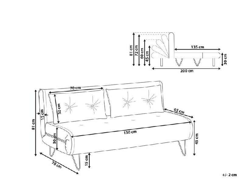 Dvosjed Vignette (crna) 