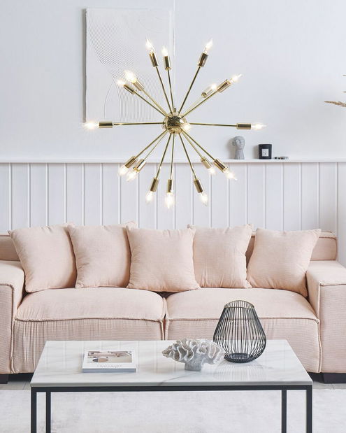 Függő lámpa Maffra (arany)