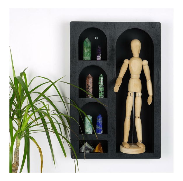 Polica Ketina 4 (crna)