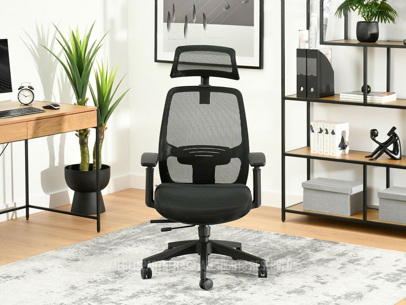 Irodai fotel Largindo (fekete)