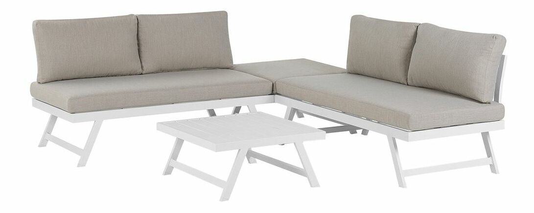 Kerti ülőgarnitúra COCORO (szürke) (5 személyes)