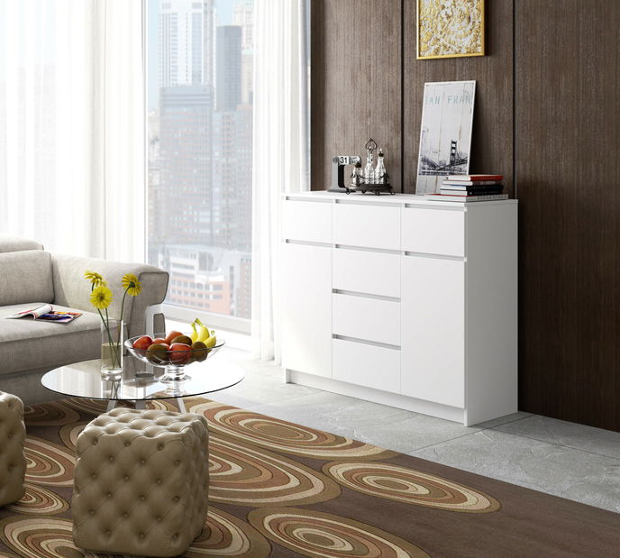 Comodă Kaspar (Alb)